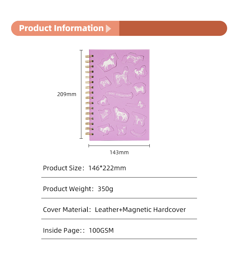 A5 Puzzle Spiral notebook A5 Puzzle Spiral notebook