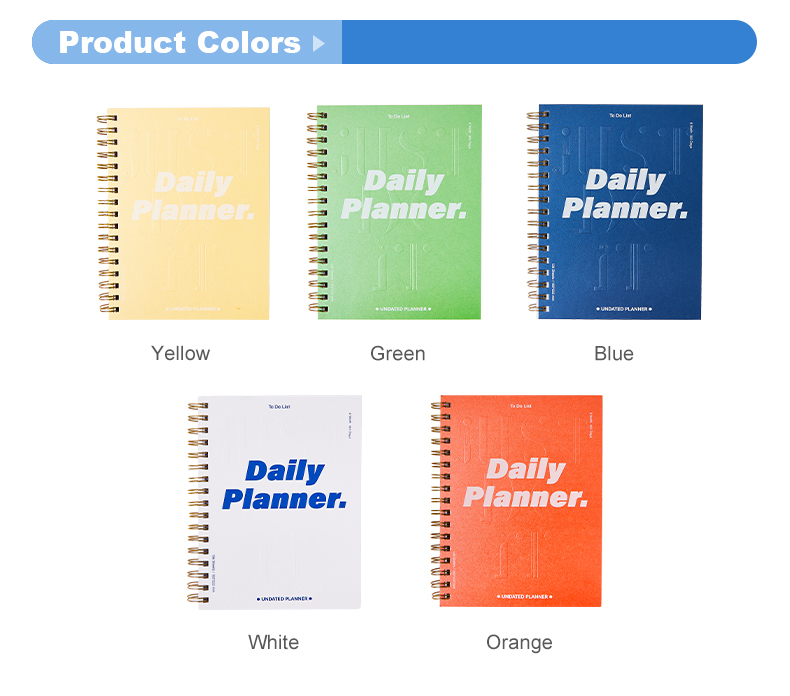 Paper cover Daily Planner14 Paper cover Daily Planner14