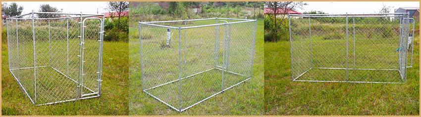 chain link dog kennel (2) chain link dog kennel (2)