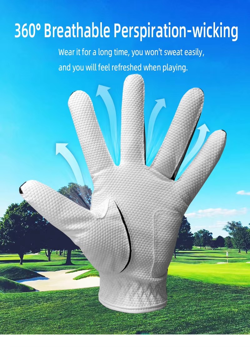 Anti Slip Lycra Golf Glove for Men Training3 Anti Slip Lycra Golf Glove for Men Training3