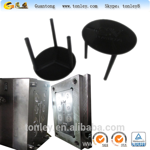 Pizza box of a tripod Pizza bracket \support plastic injection mould