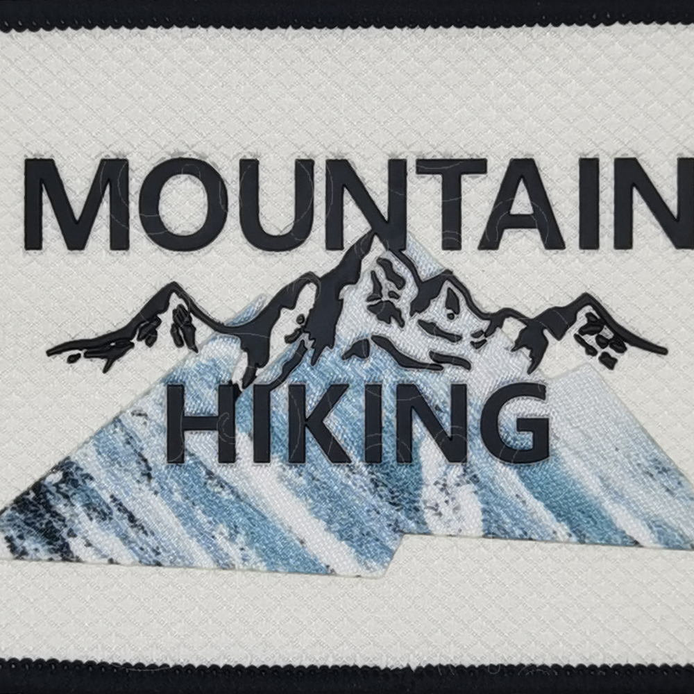 Weave label texture high-frequency pattern sublimation processing label Weave label texture high-frequency pattern sublimation processing label