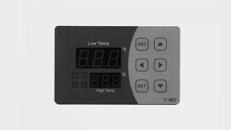 Dual temperature control Dual temperature control
