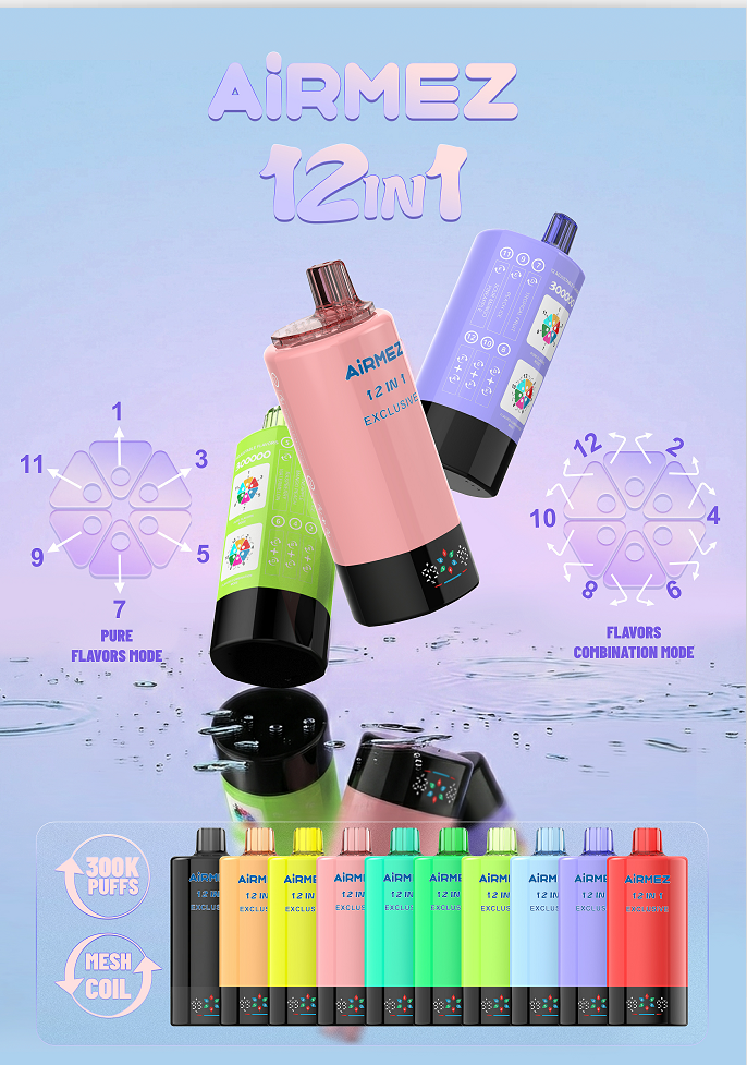Airmez 12-in-1 300k Puffs (3) Airmez 12-in-1 300k Puffs (3)