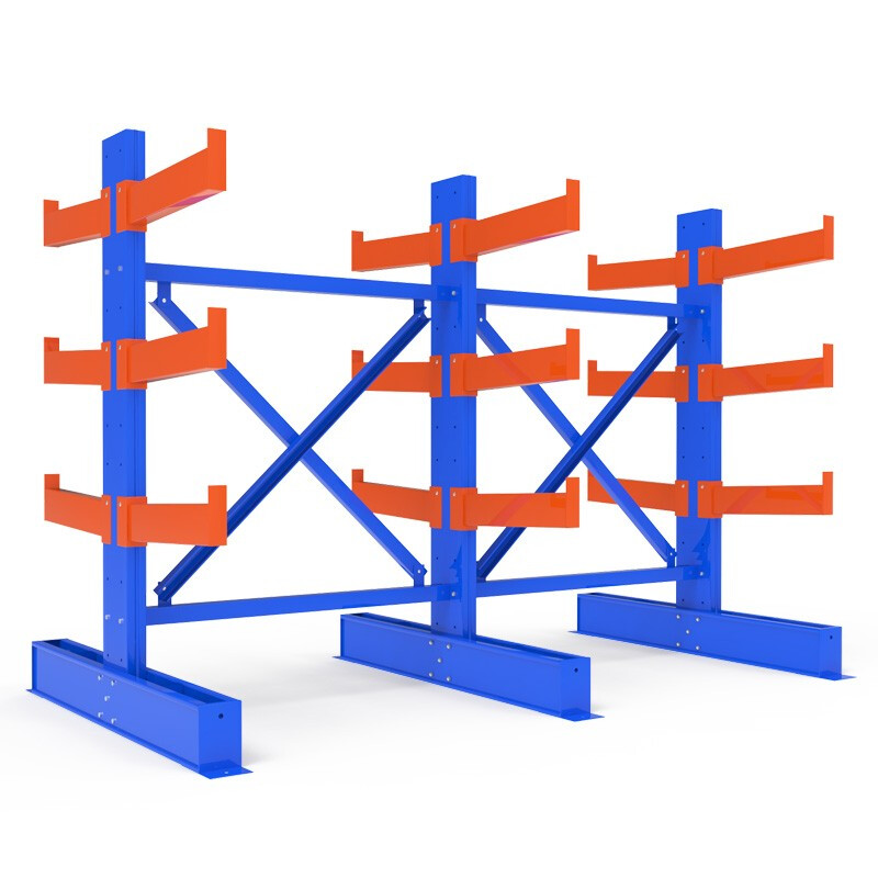 double sided cantilever rack