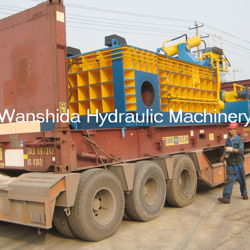 scrap metal baling machine scrap metal baling machine