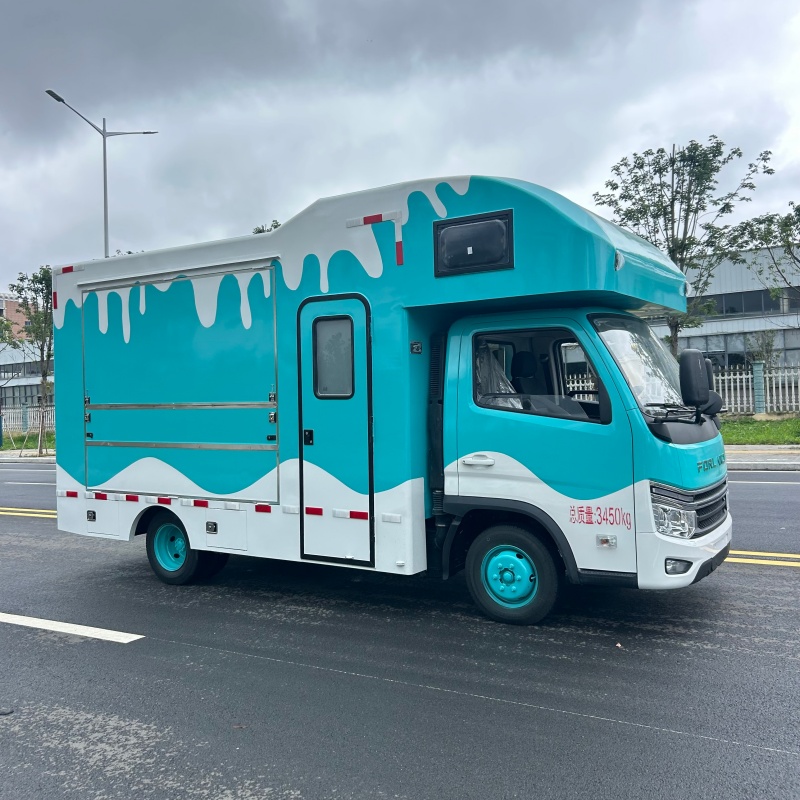 Van‑Style Food Truck, Custom Converted For Tacos & Falafel Street Vending Van‑Style Food Truck, Custom Converted For Tacos & Falafel Street Vending