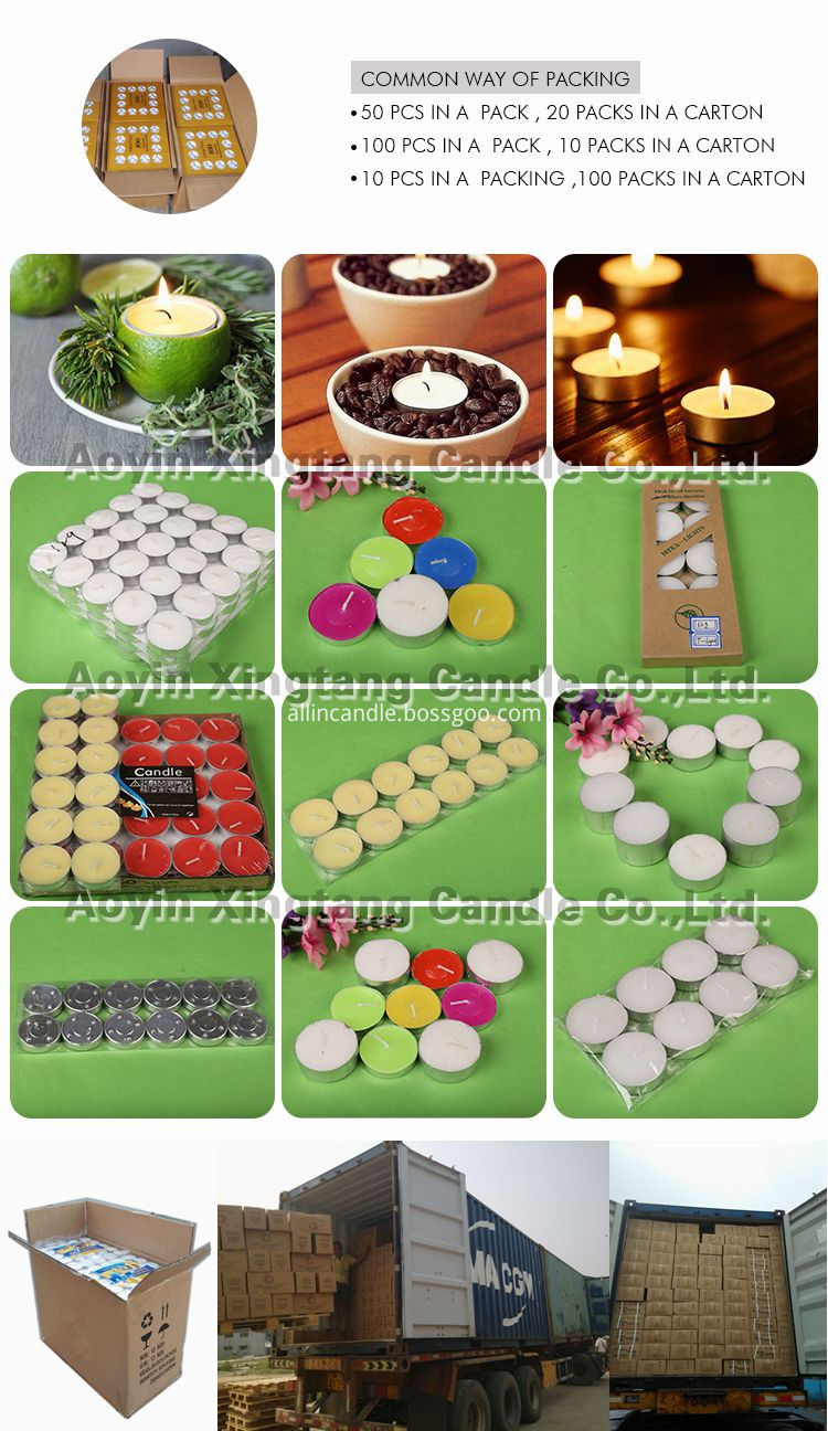 White Tealight Candle Unscented Tea Light Candle White Tealight Candle Unscented Tea Light Candle