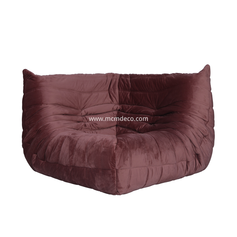 Togo Sofa Corner Seat In Fabric 1