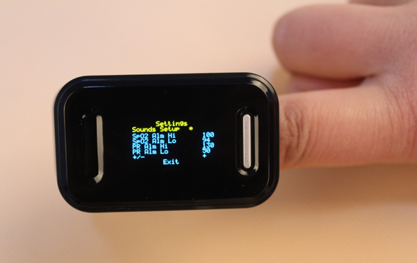 Alarm 2016new design finger oximeter