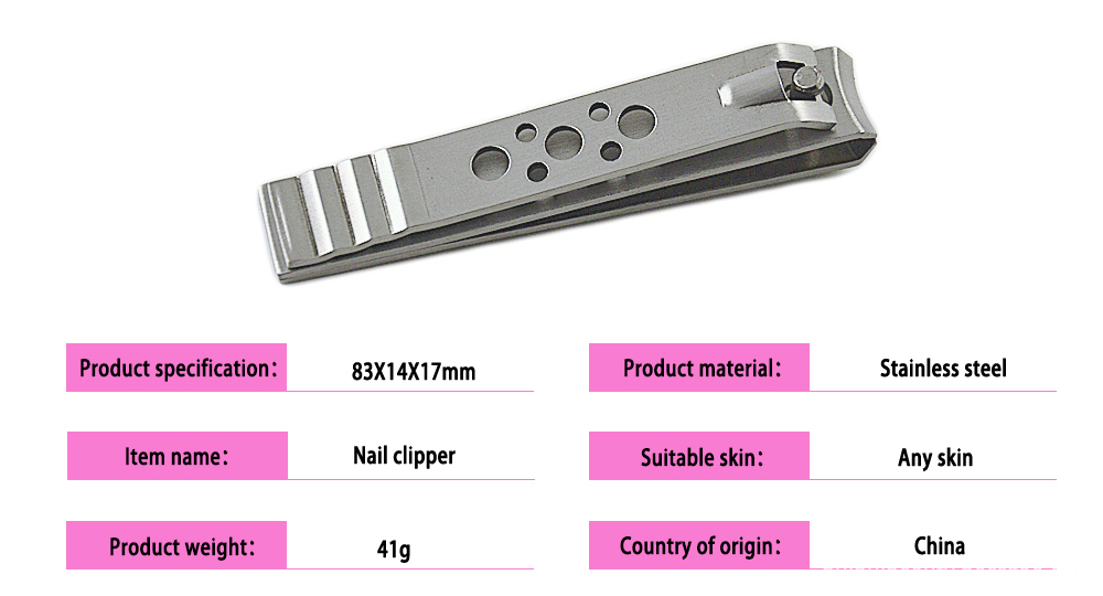 Seki Edge Stainless Steel Toenail Clipper