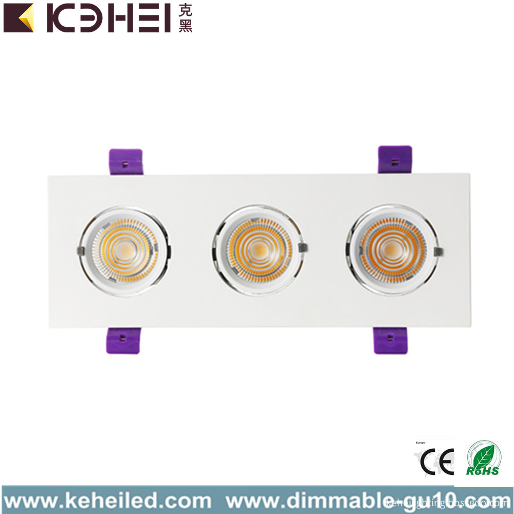 three head led trunk downlight 01