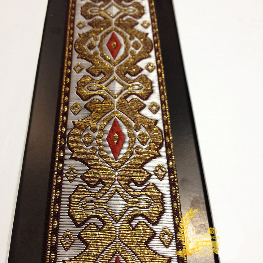 Gewebte Bandstickerei Woven Ribbon Embroidery
