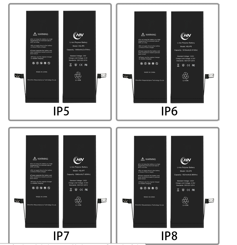 All Model Iphone Battery