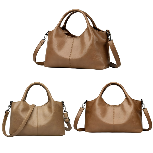 Lady's simple and versatile handbag Lady's simple and versatile handbag