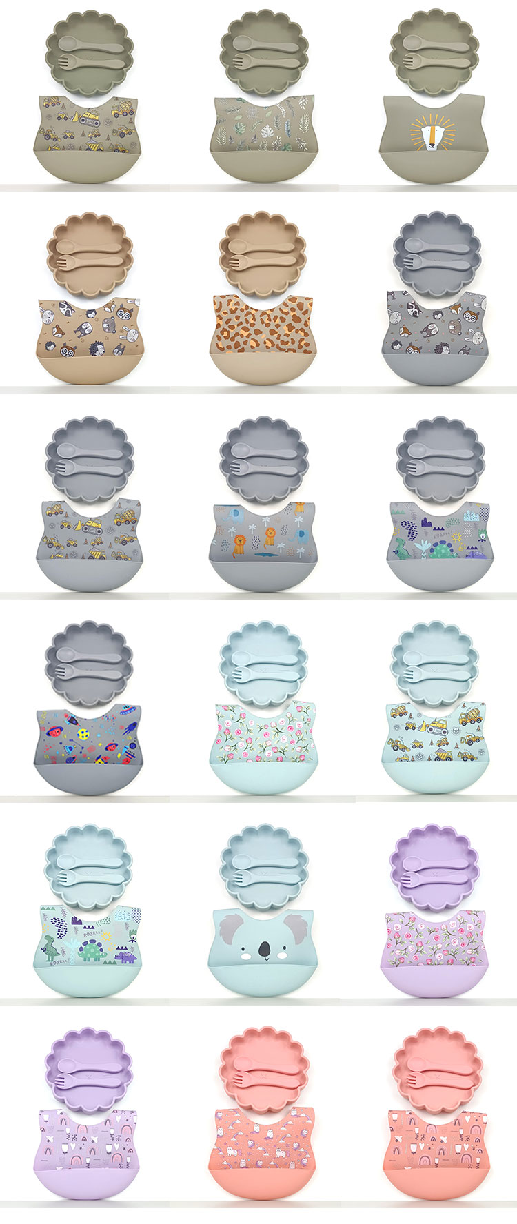 silicone feeding set MFZ-A023 silicone feeding set MFZ-A023