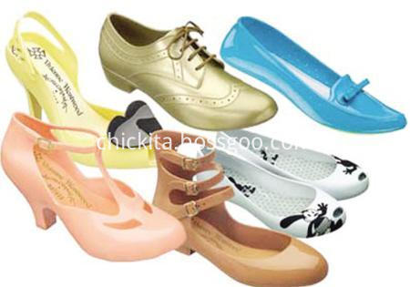 plastic shoes