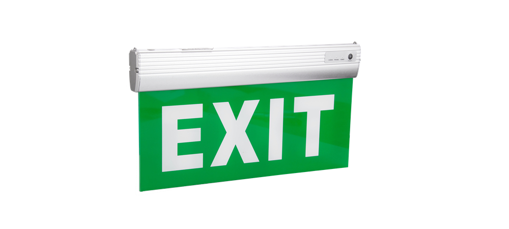 Exit Sign For Aluminum And Acrylic