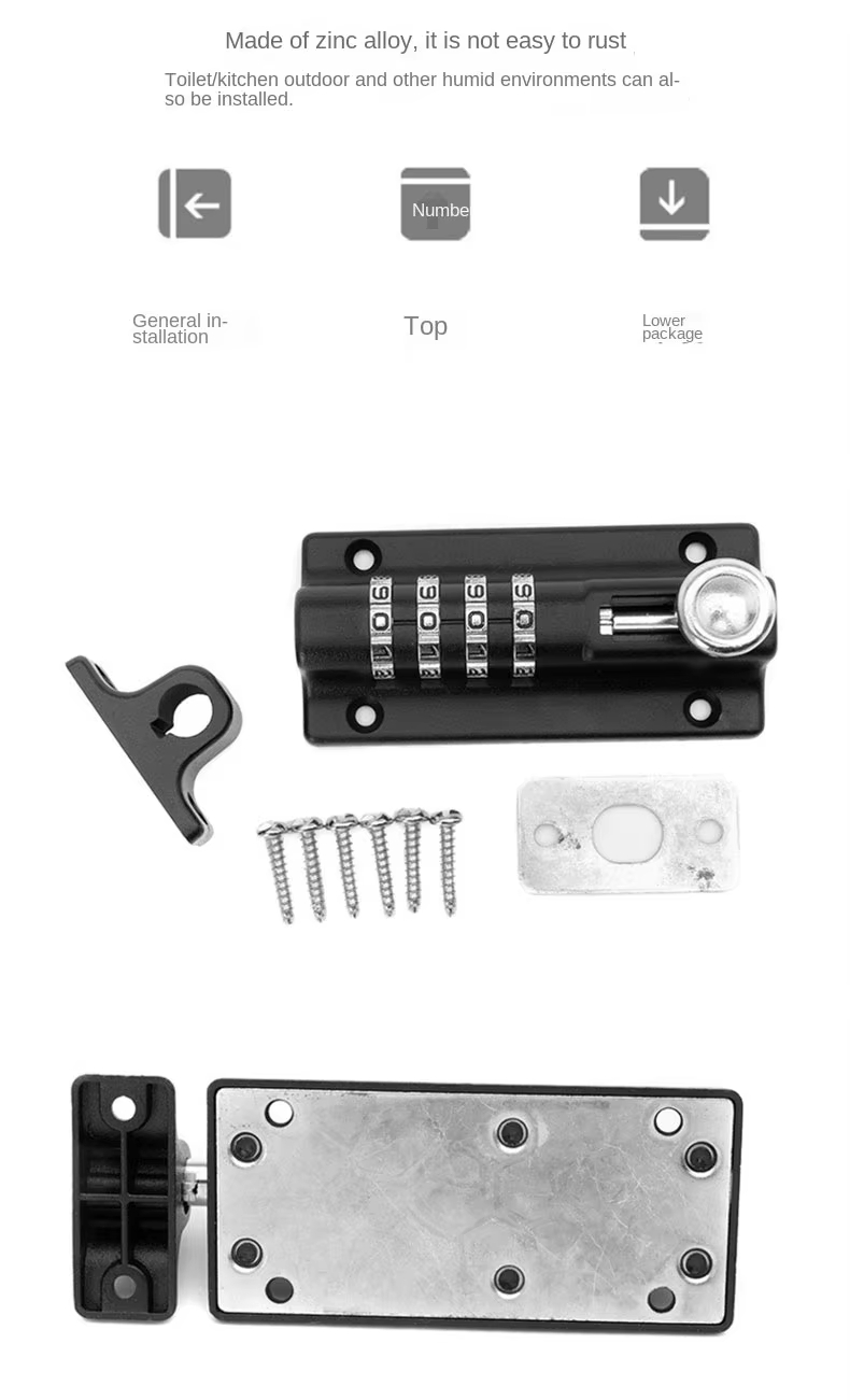 6 3 Password cabinet lock 6 3 Password cabinet lock