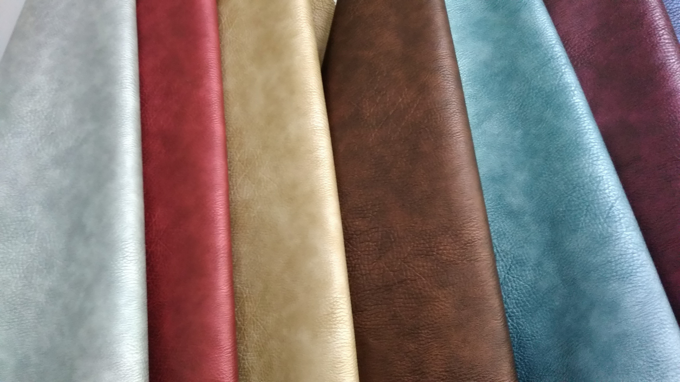 Cuoio Divano Soffiato in PVC a due toni Two tone PVC PU Sofa Leather