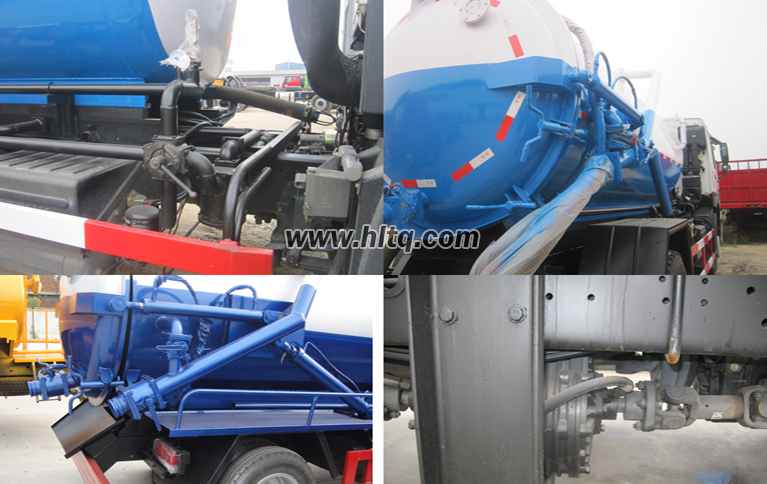 SHACMAN 16000L Vacuum pump tank truck 