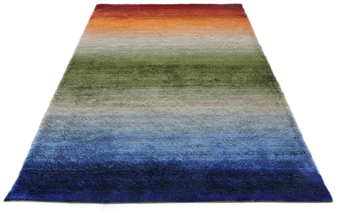 Polyester Gradational color Carpet