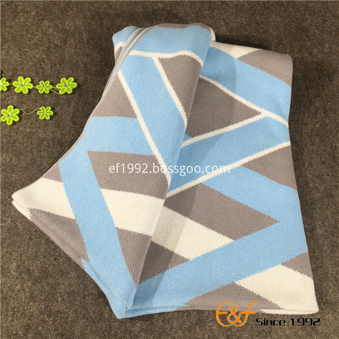 jacquard knitted blanket jacquard knitted blanket