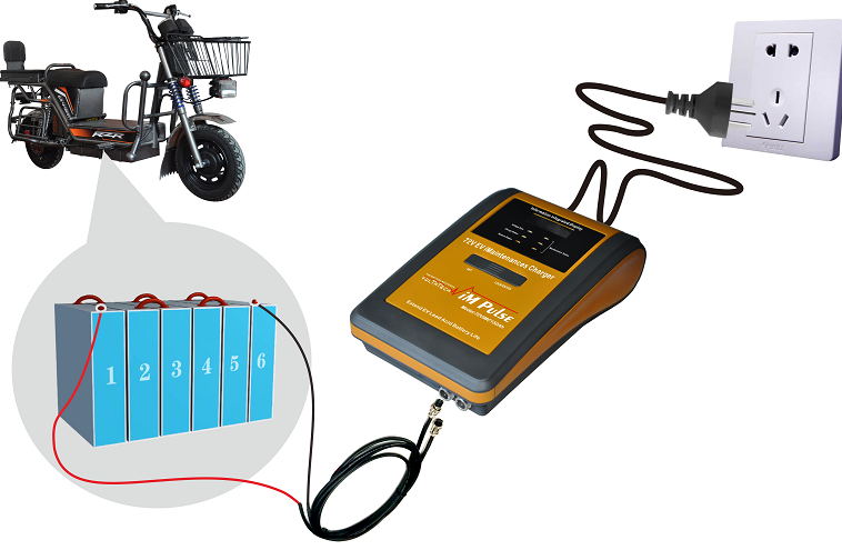 Battery Smart Pulse Charging Restorer