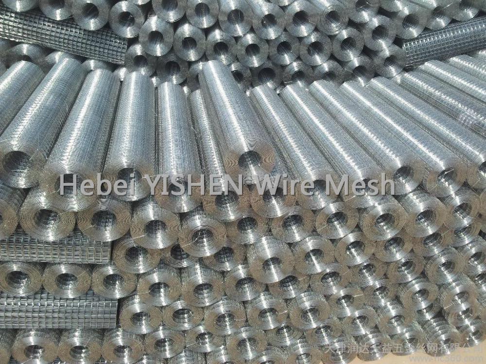 Galvanized welded wire mesh