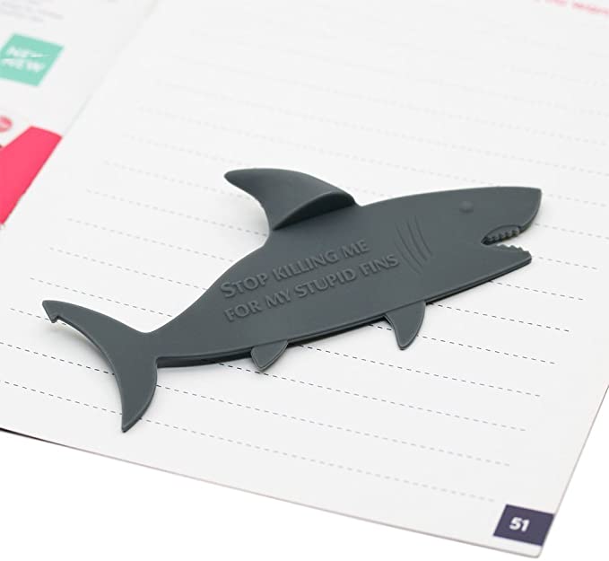 Cartoon Soft Bpa Free Shark Bookmark Cartoon Soft Bpa Free Shark Bookmark