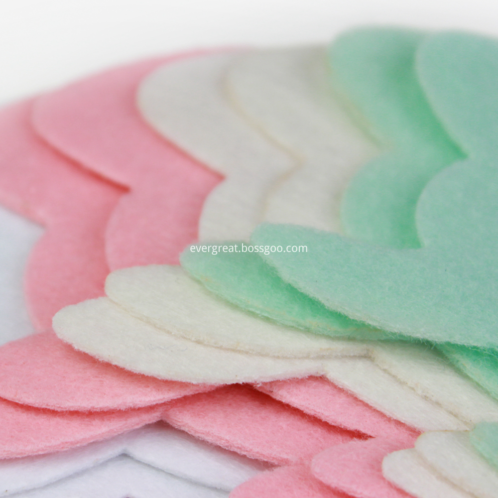 Easter bunny diecut felt decoration sheet Easter bunny diecut felt decoration sheet