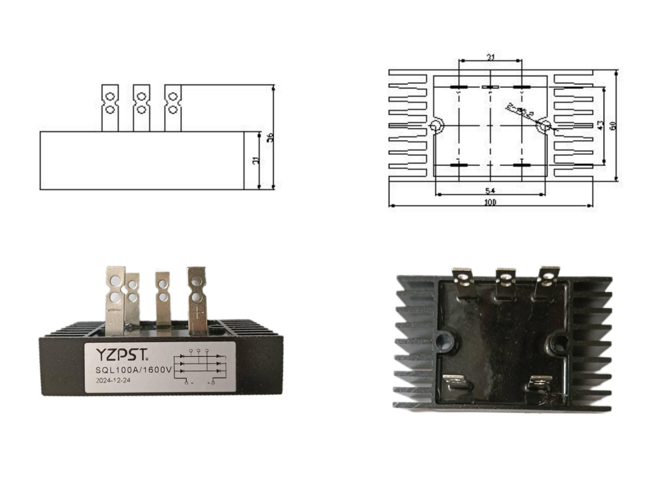 YZPST-SQL100A-1600V-2 YZPST-SQL100A-1600V-2
