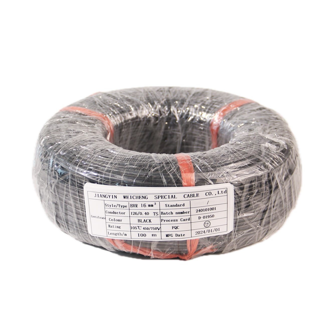 BVR 16mm 450-750v BVR 16mm 450-750v