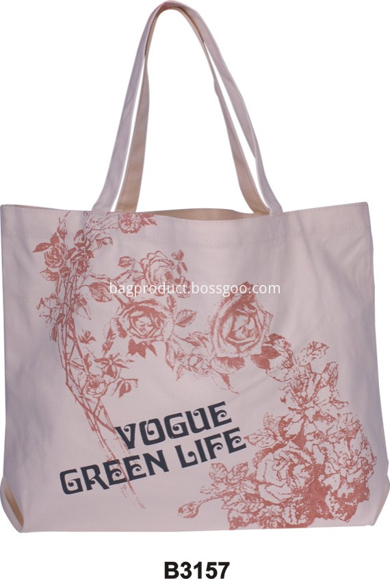 Cotton canvas tote bag