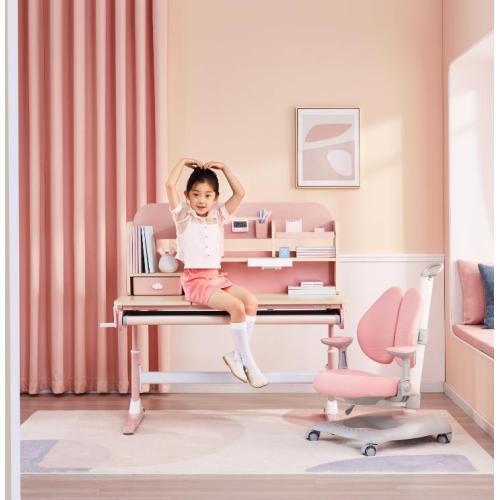 Quality pink study table with chair for Sale