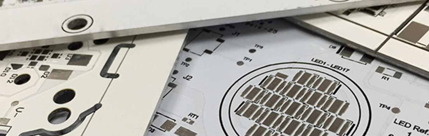 PWB de Alumínio de Dupla Face Double Sided Aluminum PCB