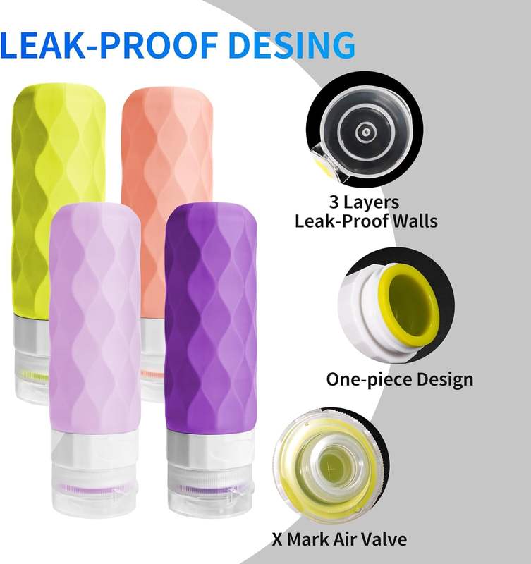 travel silicone bottle MFZ-N006 travel silicone bottle MFZ-N006
