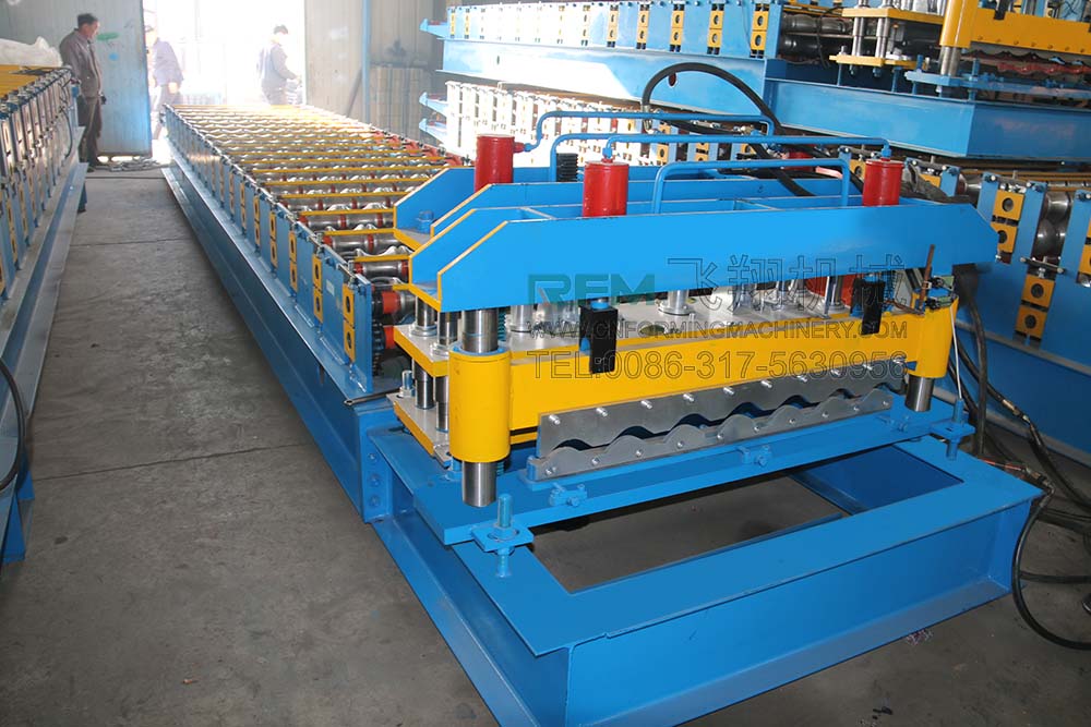 glazed tile roll forming machine glazed tile roll forming machine