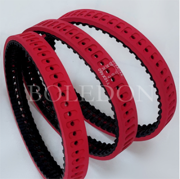 BOLEDON New Vacuumed Timing Belts T10 560 Red Black Packing Machinery Belts4 BOLEDON New Vacuumed Timing Belts T10 560 Red Black Packing Machinery Belts4