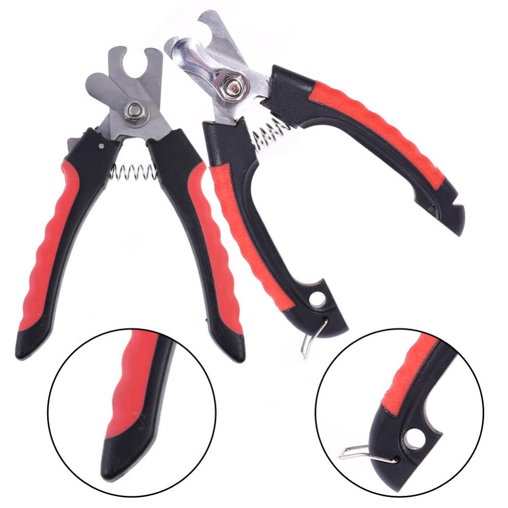 Profesional Pet Cat Dog Nail Clipper Cutter Acero inoxidable Grooming Tijeras Clippers para animales Gatos Perros 2 Professional Pet Cat Dog Nail Clipper Cutter Stainless Steel Grooming Scissors Clippers For Animals Cats Dogs 2
