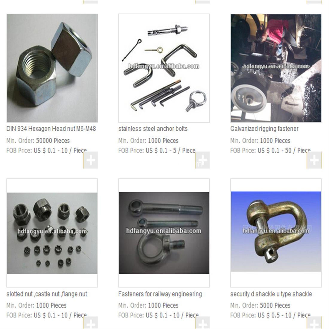 hexagon head nutM6-M8 hexagon head nutM6-M8