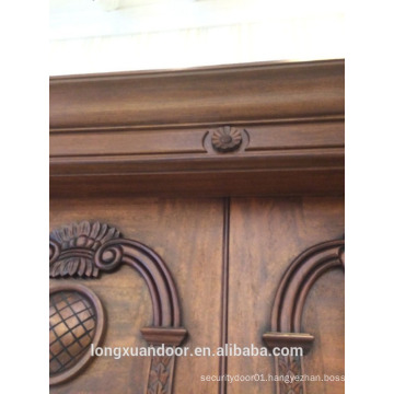 Wooden Door Radius Iron Entry Door Main Entrance Double Door