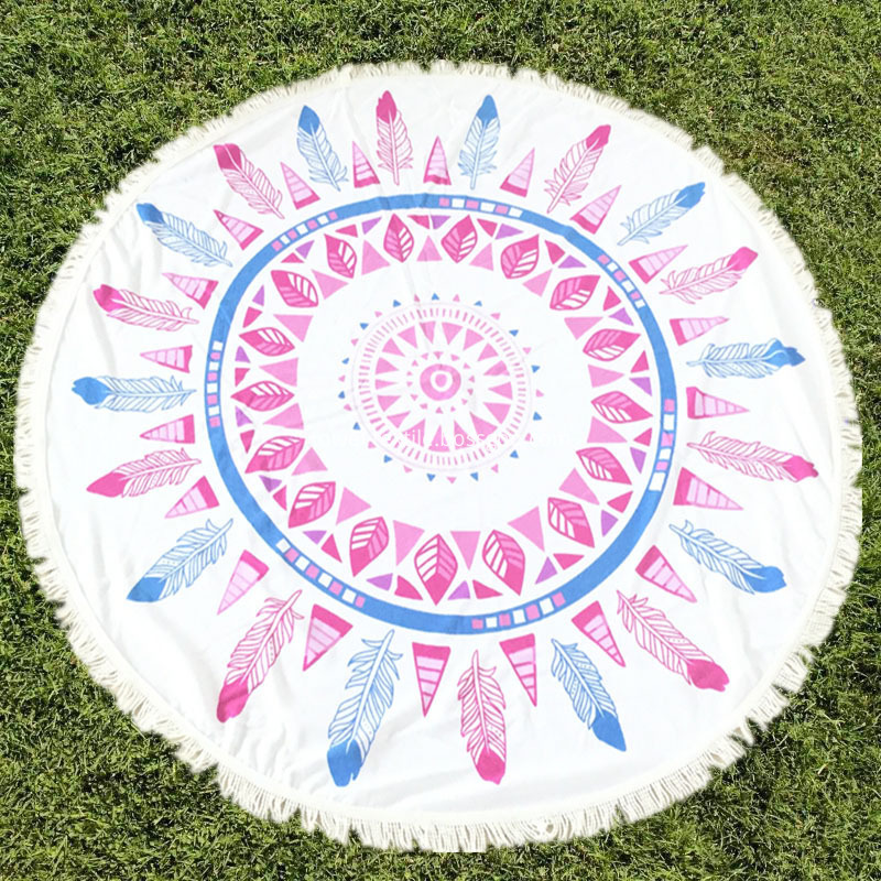 Round Beach Towel