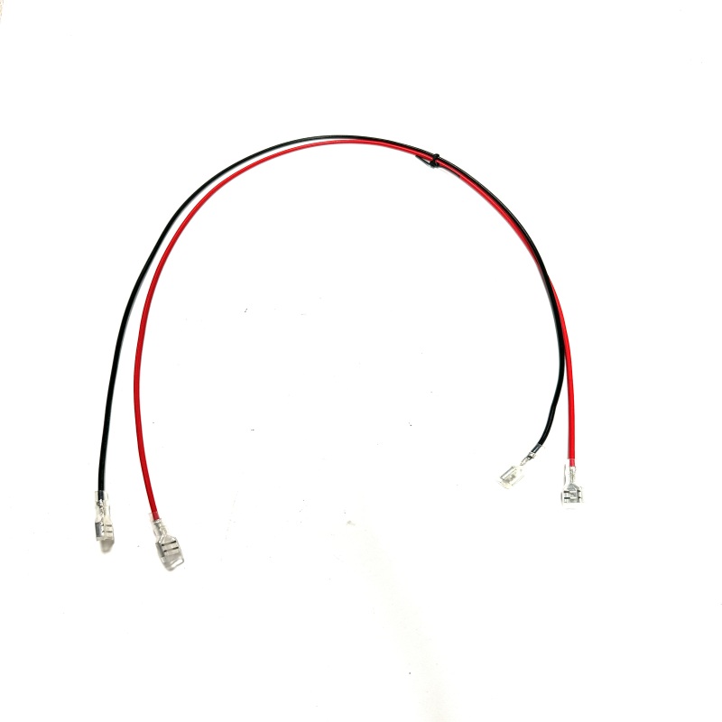 Custom 6.3 Spade Terminal Red & Black Power Jumper Wiring Harness Custom 6.3 Spade Terminal Red & Black Power Jumper Wiring Harness