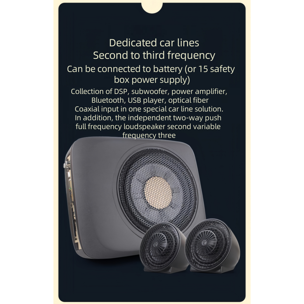 Car DSP Seat Subwoofer Car DSP Seat Subwoofer