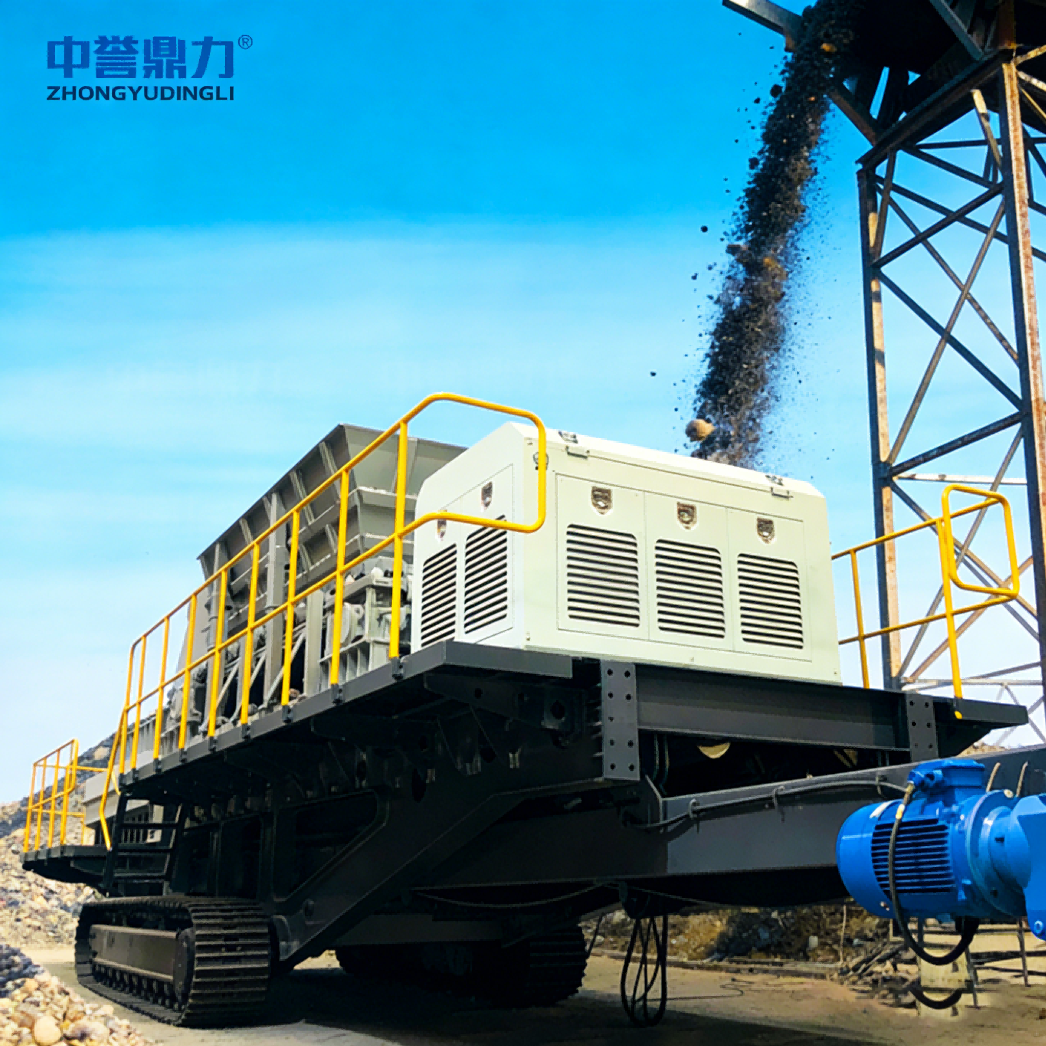 Mobile Tracked Roller Screener Mobile Tracked Roller Screener