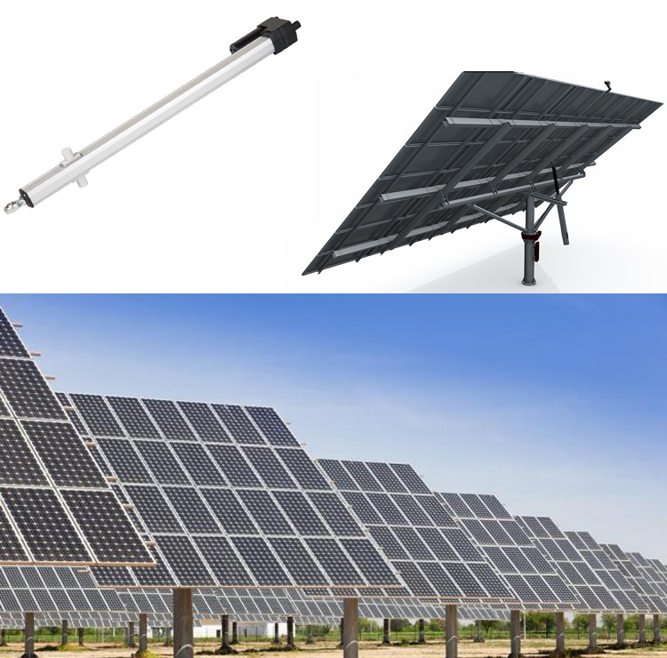 Solar Tracker Linear Electric Actuator UL6 application