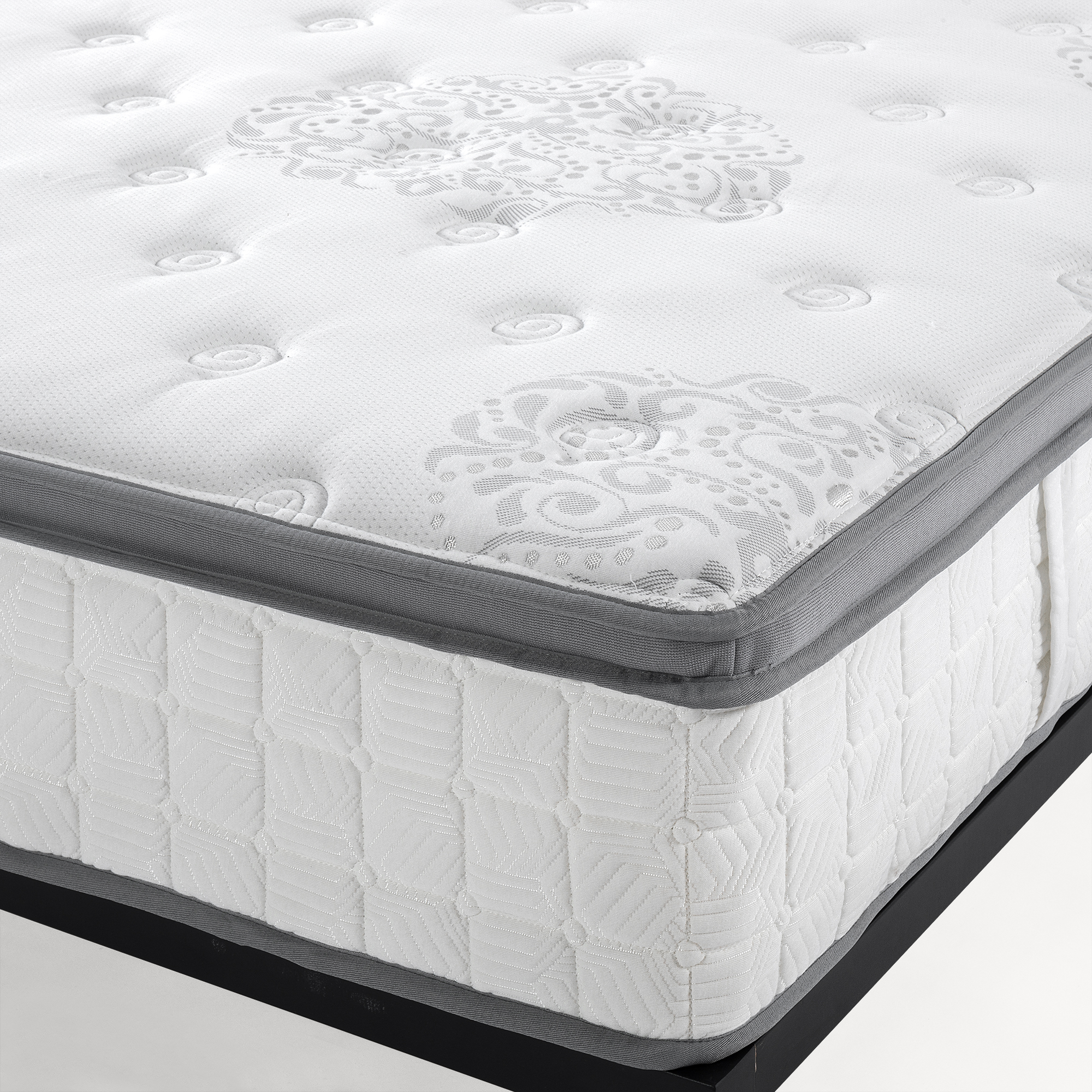 Eurp Top Pocket Spring Mattress Rolled in a Box Factory High Quality Orthopedic Euro Top Pocket Spring Mattress4 Eurp Top Pocket Spring Mattress Rolled in a Box Factory High Quality Orthopedic Euro Top Pocket Spring Mattress4
