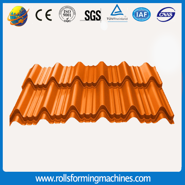 glasierte Fliesenrolle, die Maschine 18 bildet glazed tile roll forming machine 18