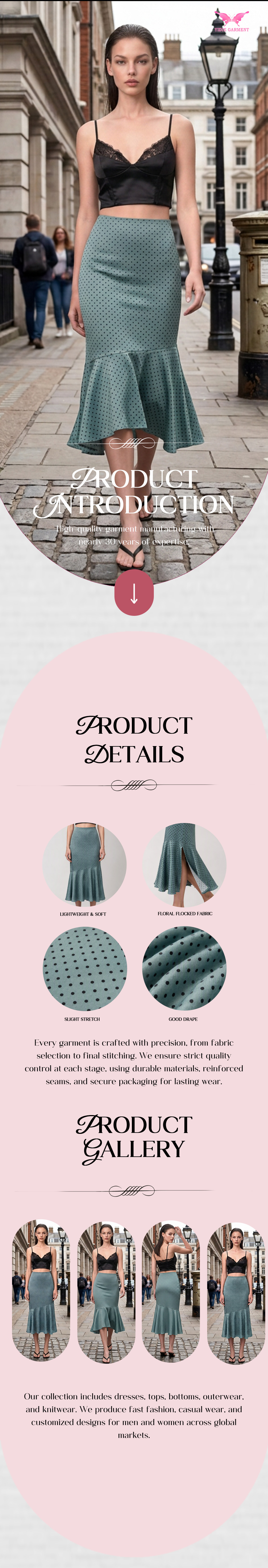Green Polka Dot Midi Skirt Green Polka Dot Midi Skirt